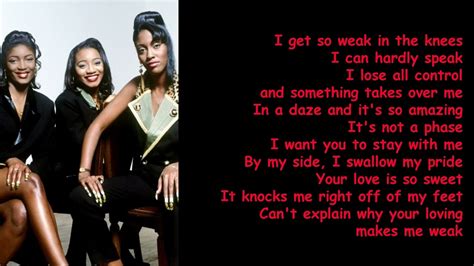 swv weak song lyrics|sisters with voices weak.